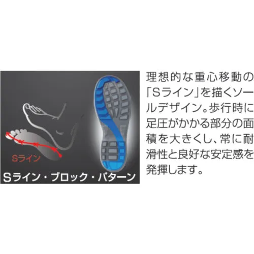 シモン　安全靴　編上靴　ＳＳ２２黒　２５．５ｃｍ