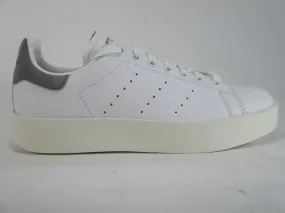 Adidas Originals scarpa sneakers da donna con zeppa Stan Smith Bold W CQ2829 bianco-grigio