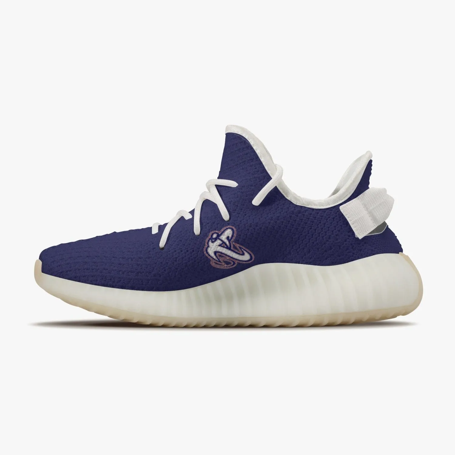 Athletic Apparatus V2 Adult Unisex Mesh Knit Sneakers - Navy 1