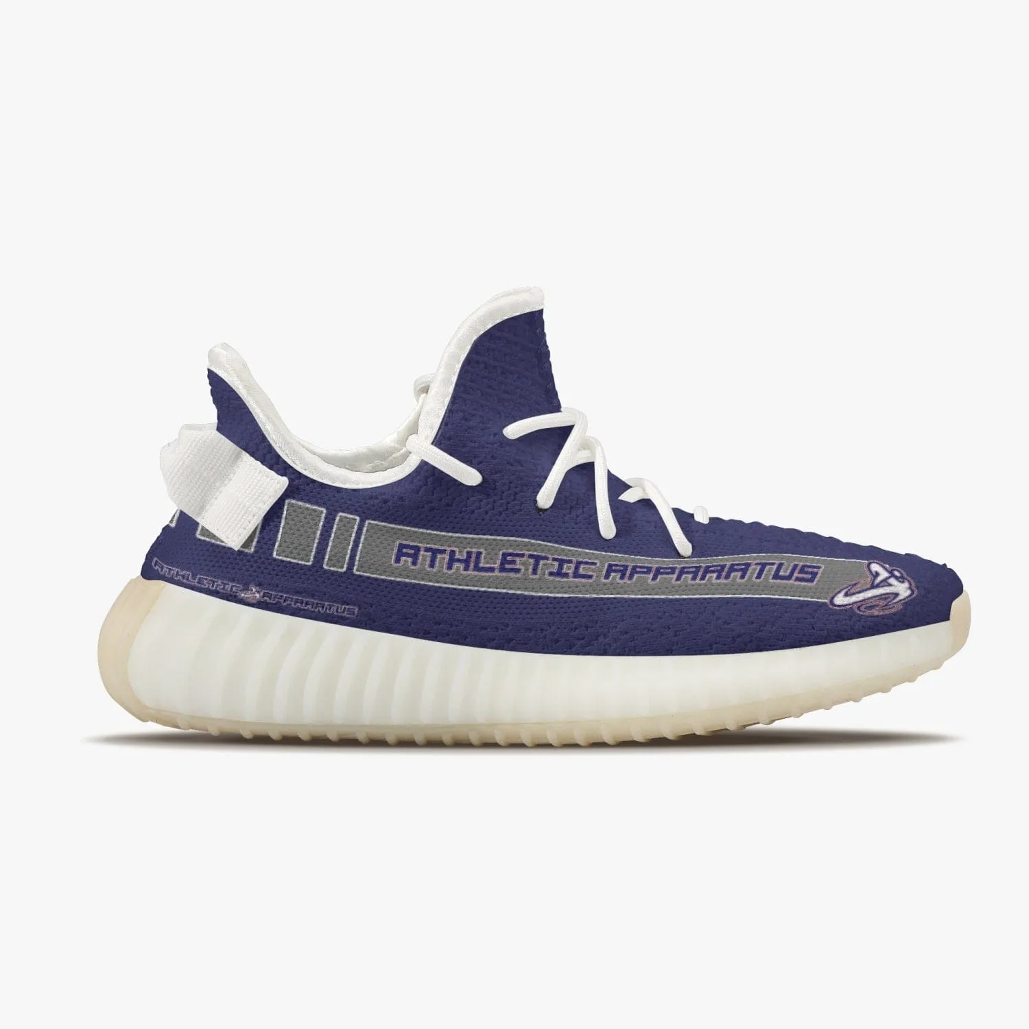 Athletic Apparatus V2 Adult Unisex Mesh Knit Sneakers - Navy 1