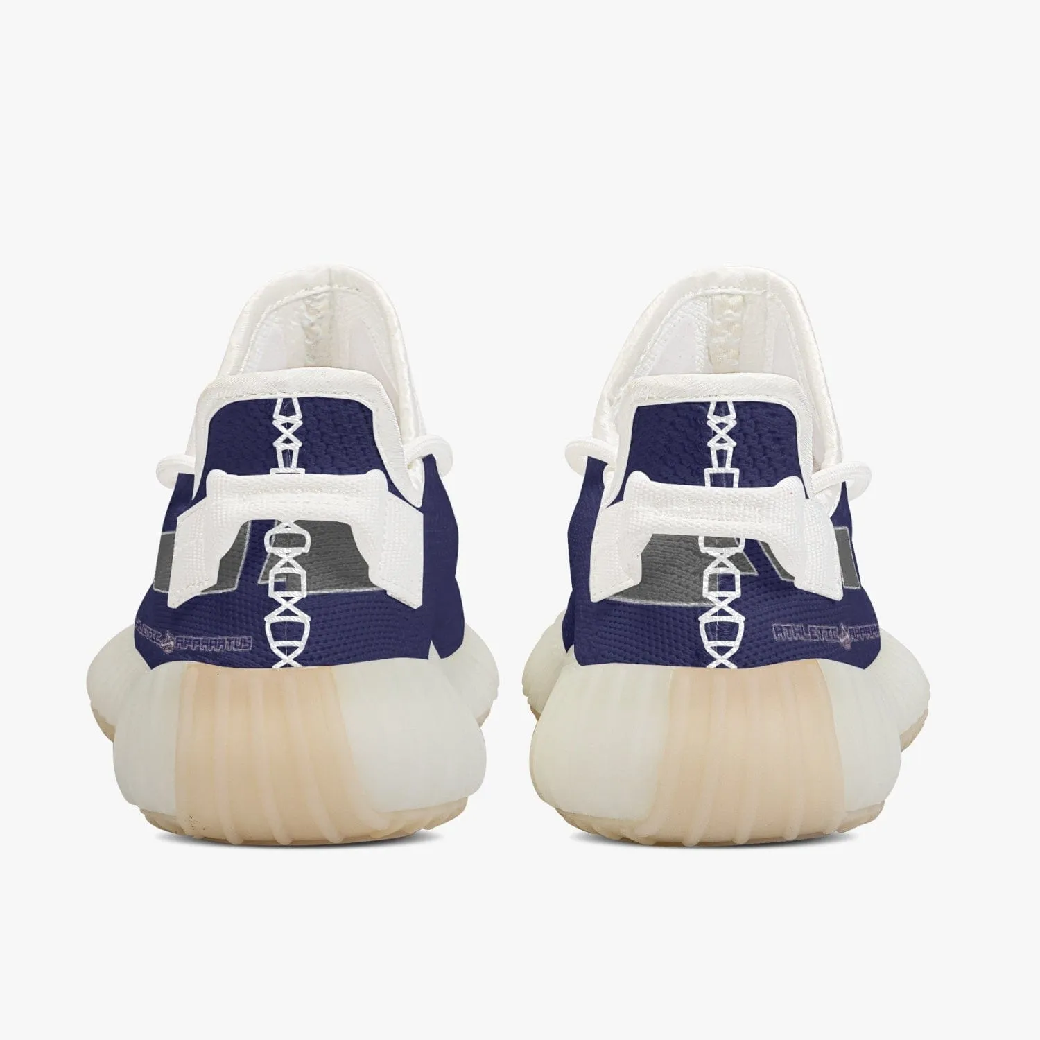 Athletic Apparatus V2 Adult Unisex Mesh Knit Sneakers - Navy 1