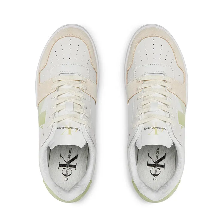 Bold Flatform Sneakers - White Multi