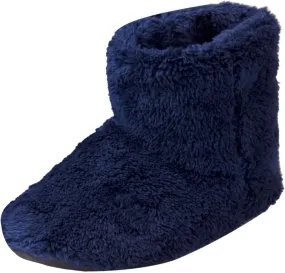 Bootie Slippers for Women Indoor Outdoor,Package Heel Fuzzy Ankle Boots Winter Warm Cotton Shoes Non-slip House Shoes