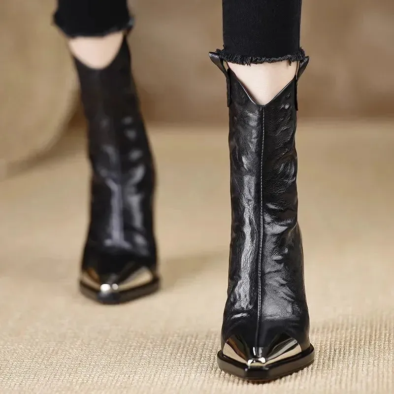 Burning Cities Ankle Boots