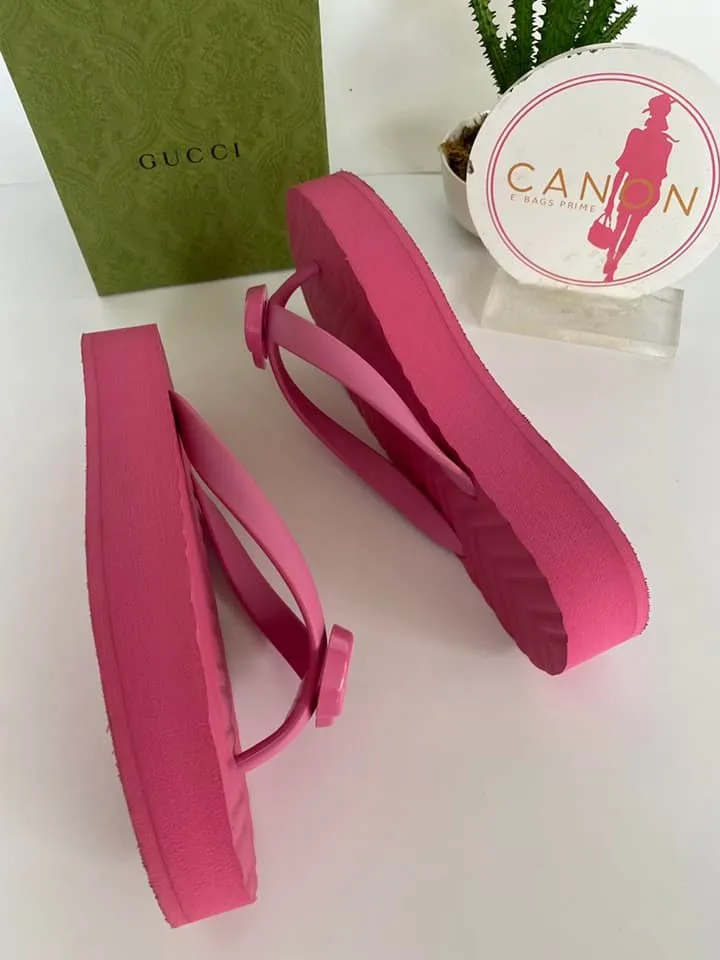 Chevron Thong Sandals
