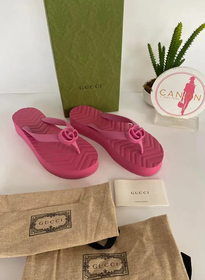 Chevron Thong Sandals