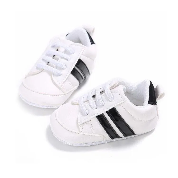 Classic White Baby Sneakers