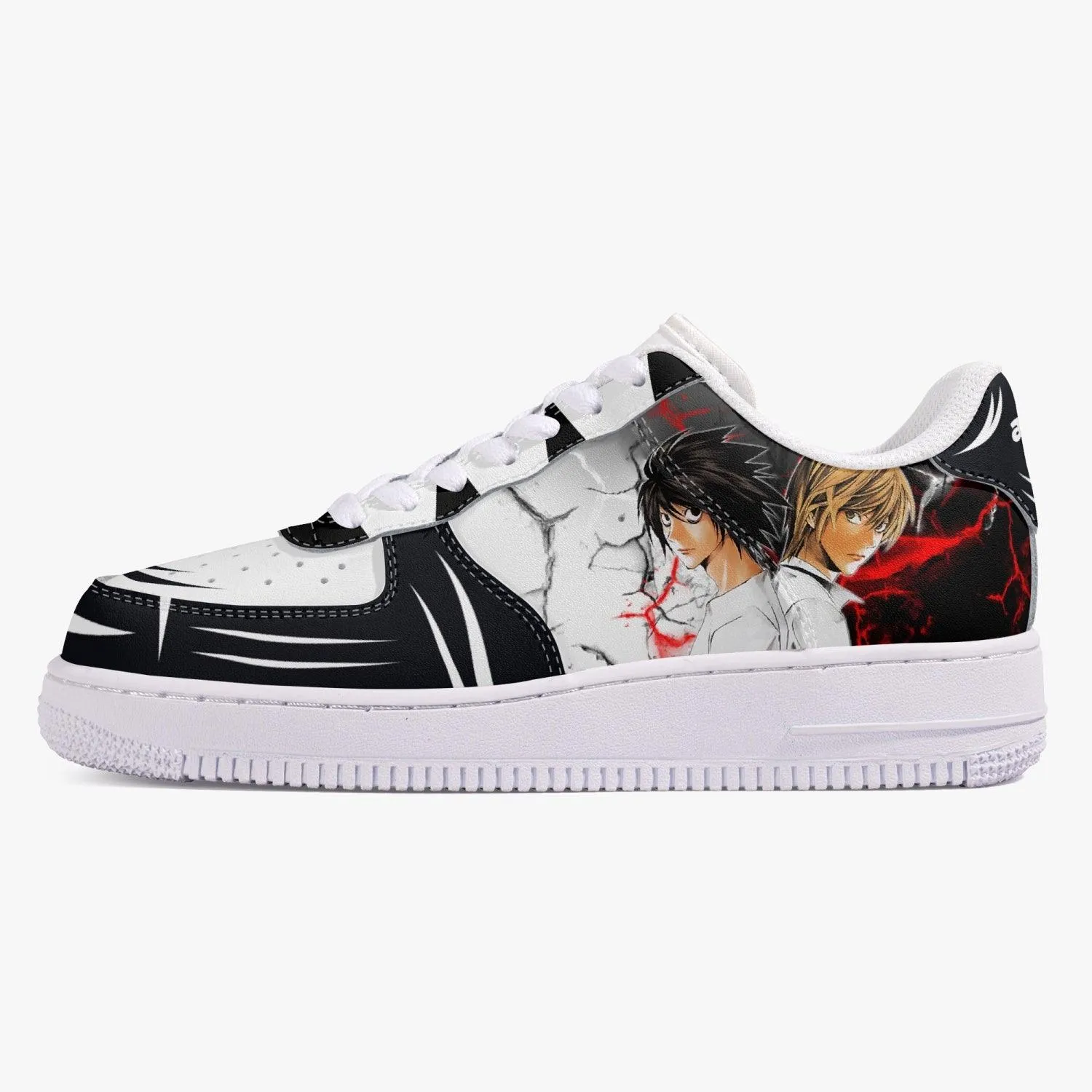 Death Note Light And L AF1 Anime Shoes