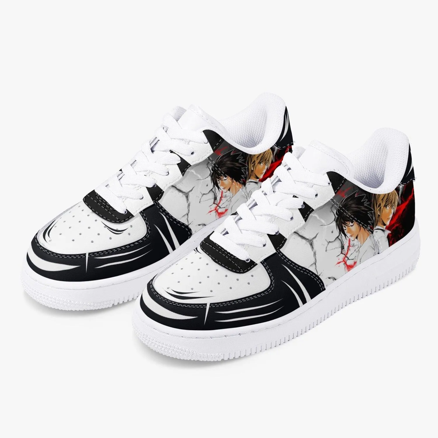 Death Note Light And L AF1 Anime Shoes