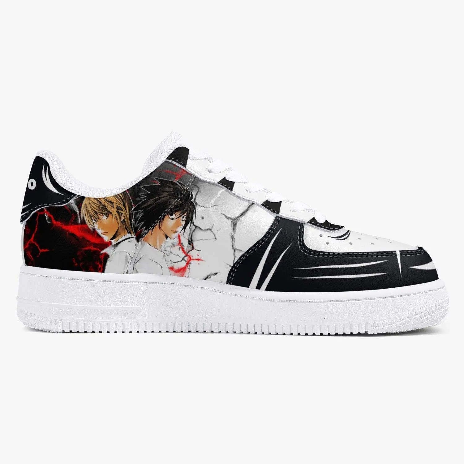 Death Note Light And L AF1 Anime Shoes