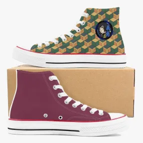 Demon Slayer Giyu Tomioka A-Star High Anime Shoes