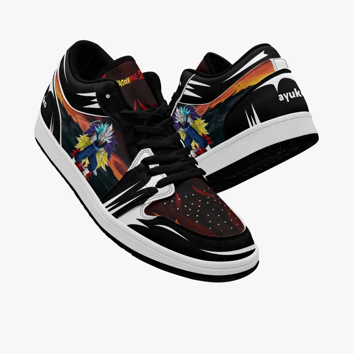 Dragon Ball Z Gogetta JD1 Low Anime Shoes