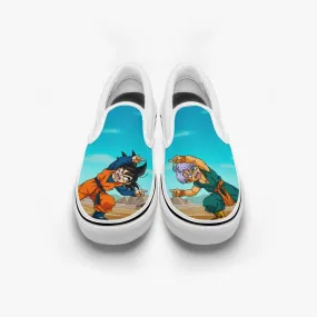 Dragon Ball Z Trunks & Goten Fusion Slip Ons Anime Shoes