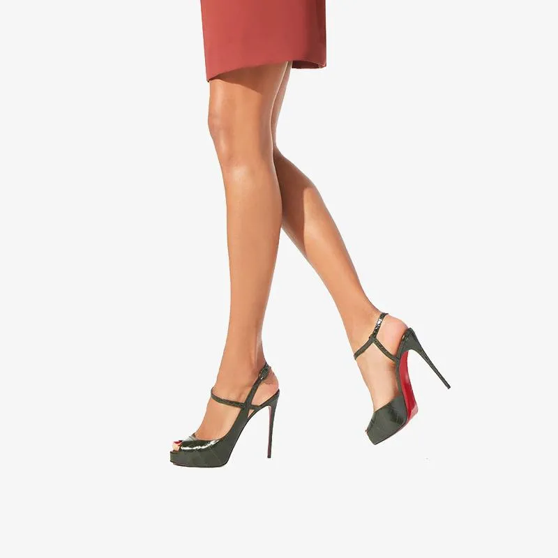 Elegant Leather Stiletto Pump