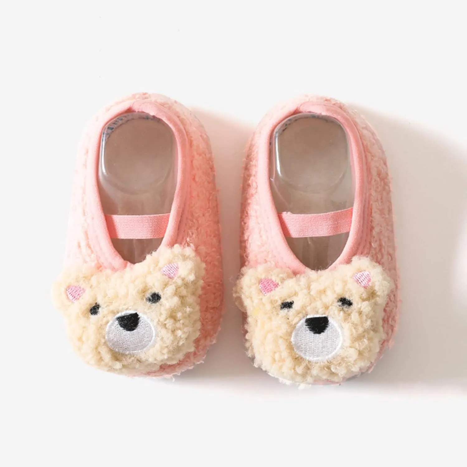 EnJoCho Boys Outdoor Shoes Boys And Girls Cartoon Character Pattern Warm Toddler Shoes Indoor Floor Socks Non Slip Shoes