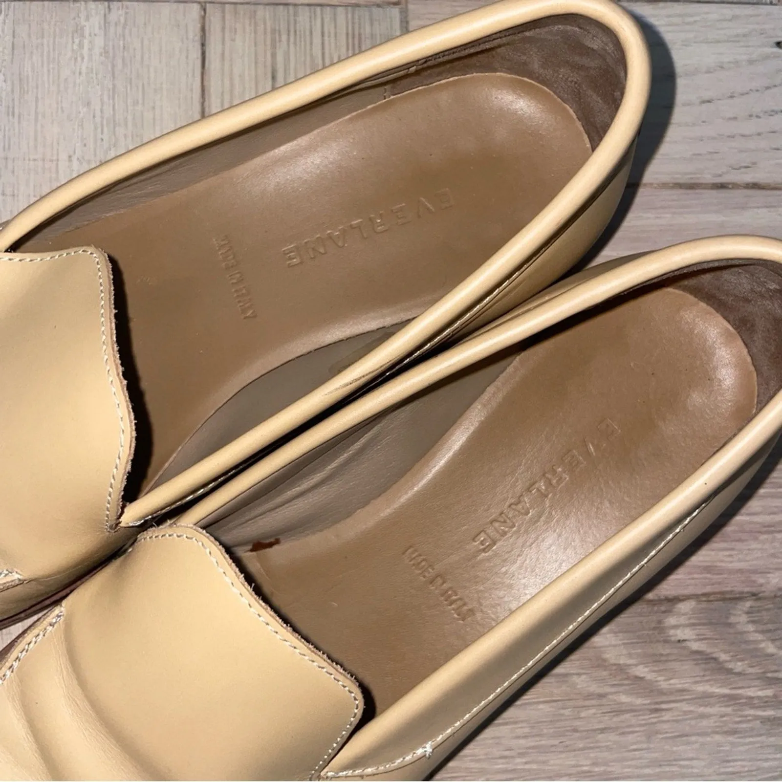 Everlane Leather Slip-On The Modern Loafer (W6.5)