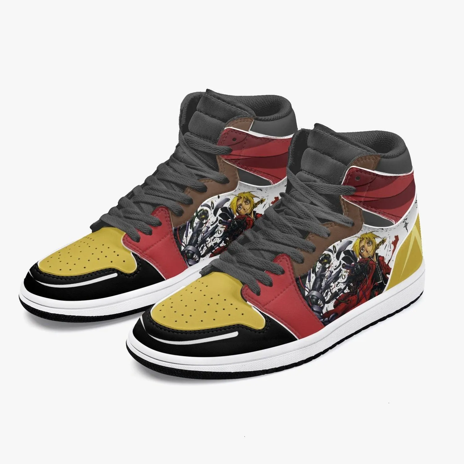 Fullmetal Alchemist Edward Elric JD1 Mid Anime Shoes