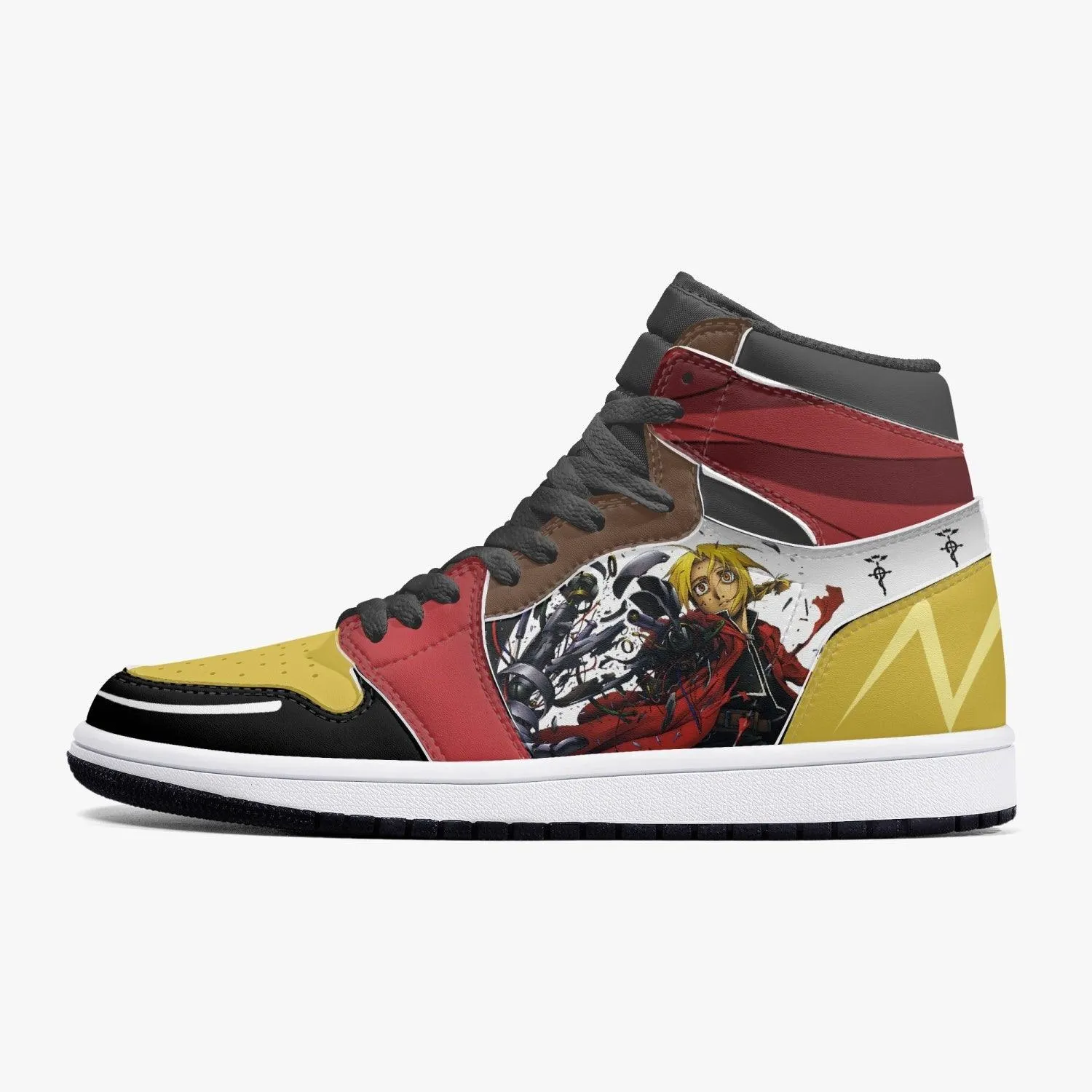 Fullmetal Alchemist Edward Elric JD1 Mid Anime Shoes