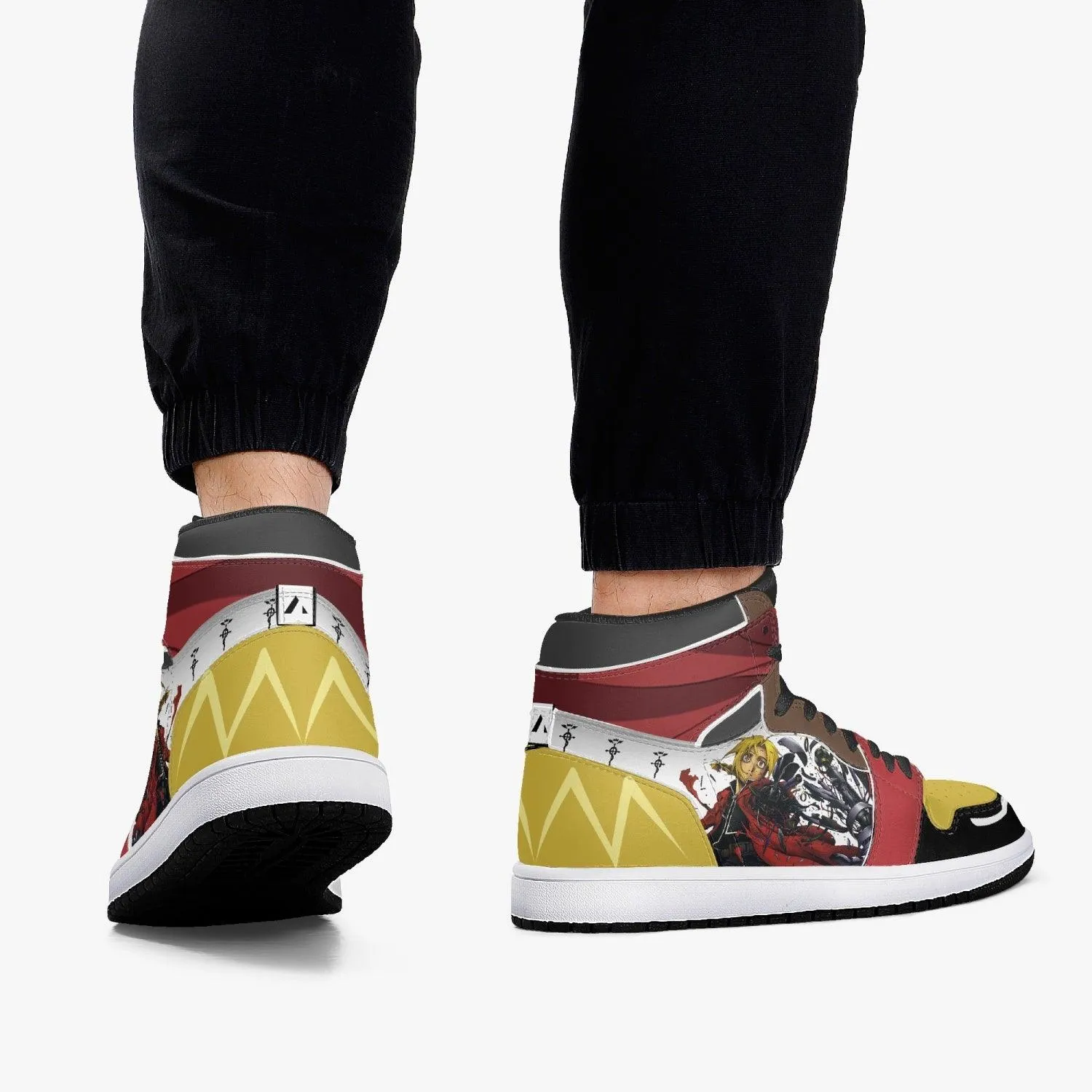 Fullmetal Alchemist Edward Elric JD1 Mid Anime Shoes