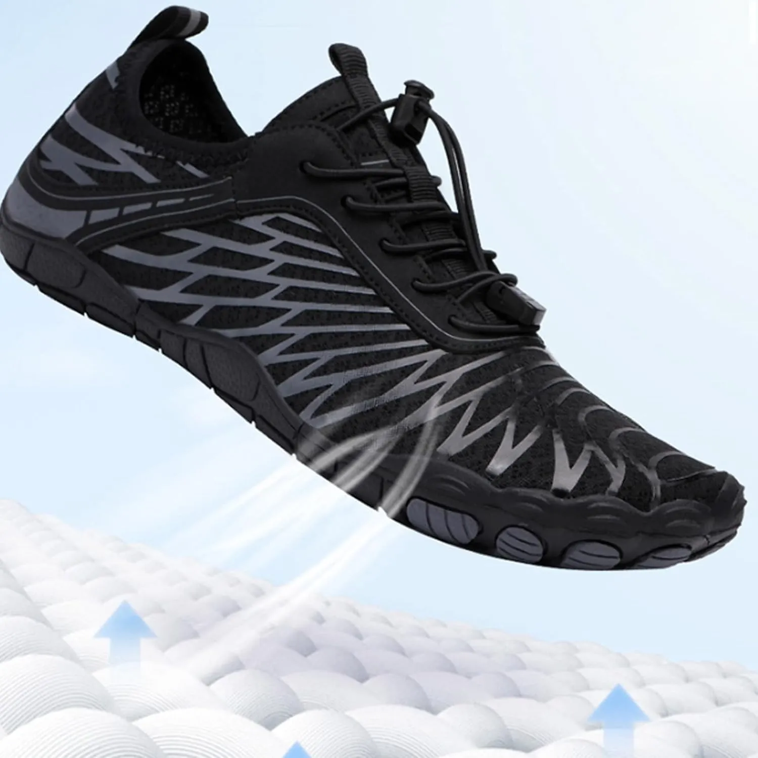 Hike Barefoot Shoes for Women Men Breathable Waterproof Running Sneakers Outdoor Gym Workout Jogging Shoes Footwear