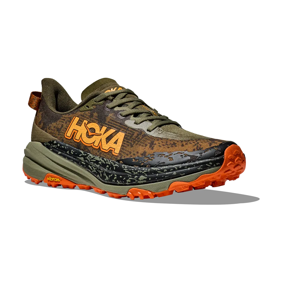 HOKA Men's Speedgoat 6 Antique Olive/Squash