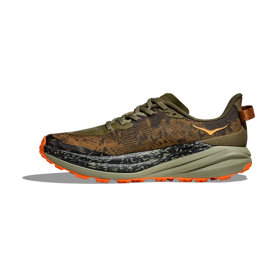 HOKA Men's Speedgoat 6 Antique Olive/Squash
