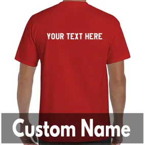 Iron On Name HIGH SCHOOL font