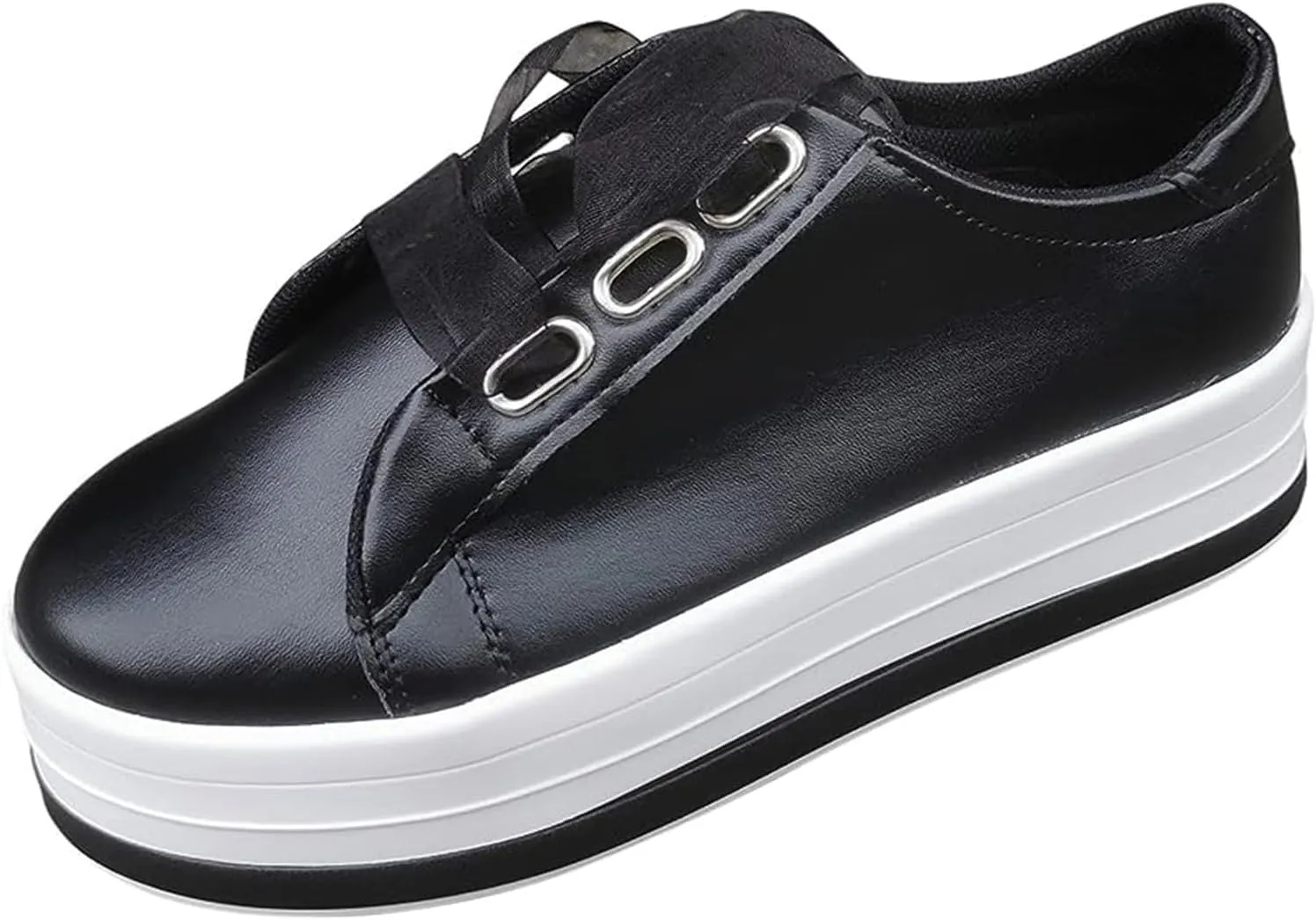 Ladmiple Shoes For Women Sneakers Trendy Slip On Canvas Shoes Comfort Walking Shoes Casual Summer Fashion Flats Loafers