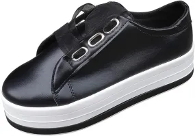 Ladmiple Shoes For Women Sneakers Trendy Slip On Canvas Shoes Comfort Walking Shoes Casual Summer Fashion Flats Loafers