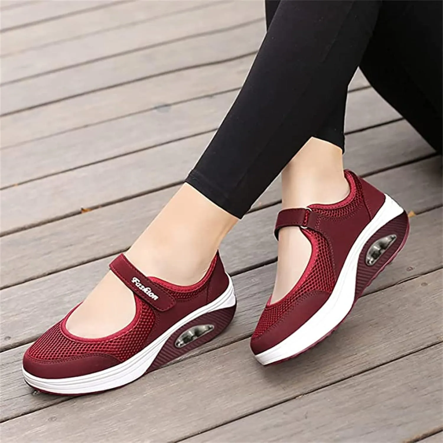 Ladmiple Sneakers For Women Comfortable Shoes Slip on Fashion Casual Platform Shoes Dressy Summer Walking Flats Loafers
