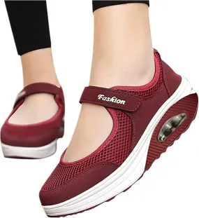 Ladmiple Sneakers For Women Comfortable Shoes Slip on Fashion Casual Platform Shoes Dressy Summer Walking Flats Loafers