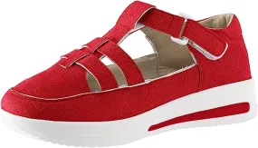 Ladmiple Sneakers For Women Slip On Wide Width Low Top Canvas Shoes Dressy Casual Summer Fashion Walking Flats Loafers