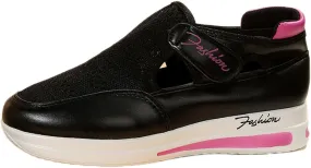 Ladmiple Sneakers For Women Slip On Wide Width Low Top Canvas Walking Shoes Fashion Dressy Casual Summer Flats Loafers