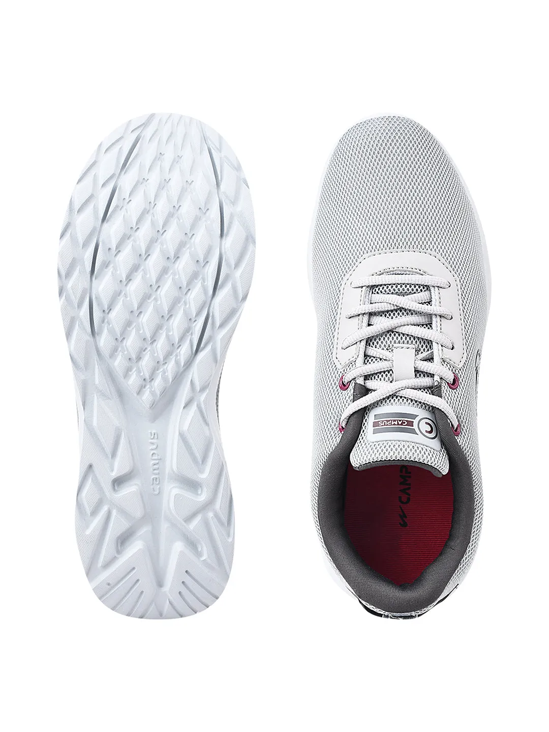 LEAGUE Light Grey Men's Running Shoes