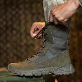 Men's anti-skid tactical boots High cut military combat boots durable desert boots