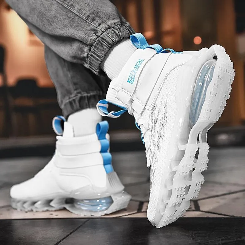 Men's High Top Trainer Race Off Sneakers