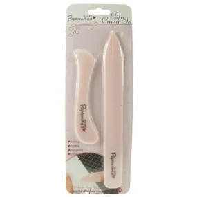Papermania Paper Creaser Set (Bone Folder)