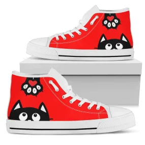 Red Cat Women's High Top Sneakers