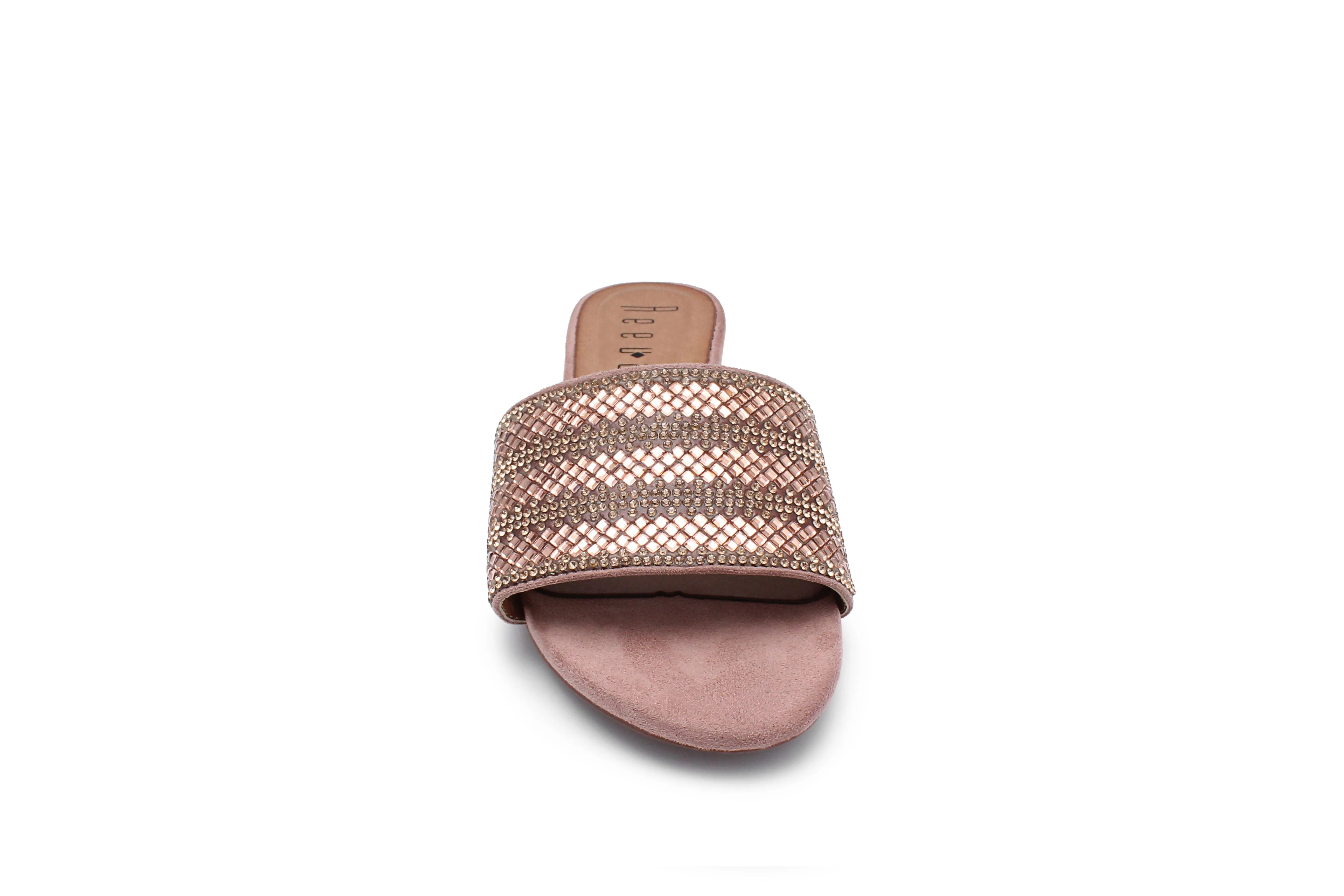 Rhinestoned Fancy Chappal