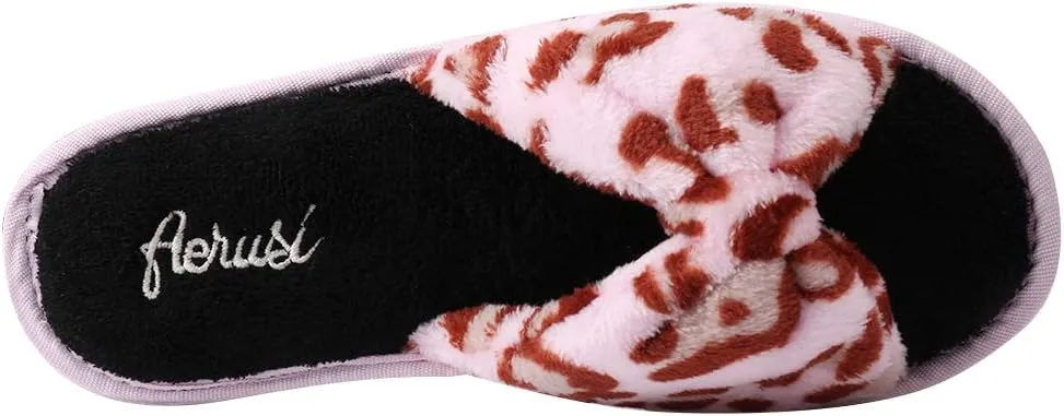 Super Comfy Memory Foam Relaxing Slide Slippers, Slip-on Indoor-Outdoor Spa Sandals with Anti-Skid Soles for Teens, Women