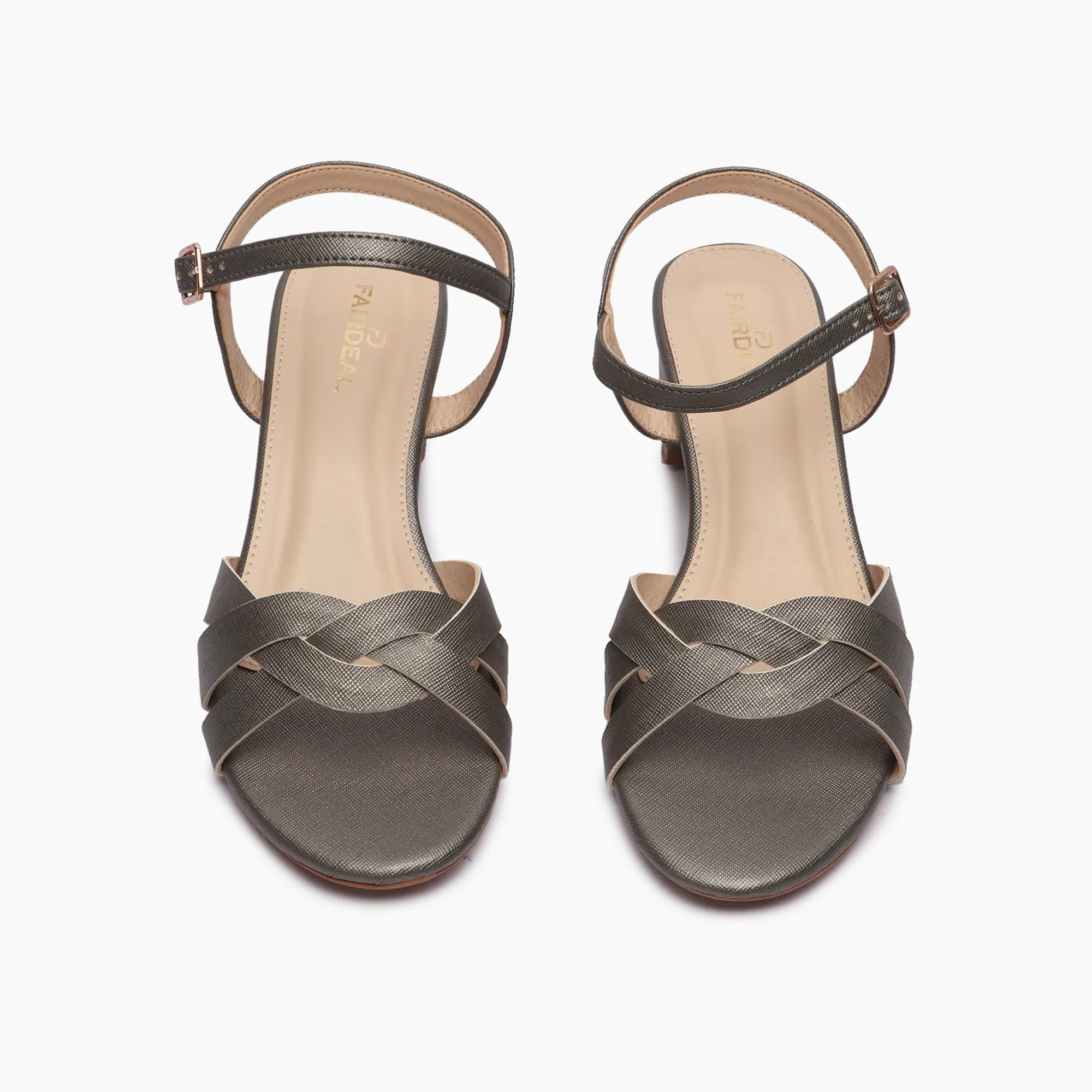 Symmetric Strap Sandals