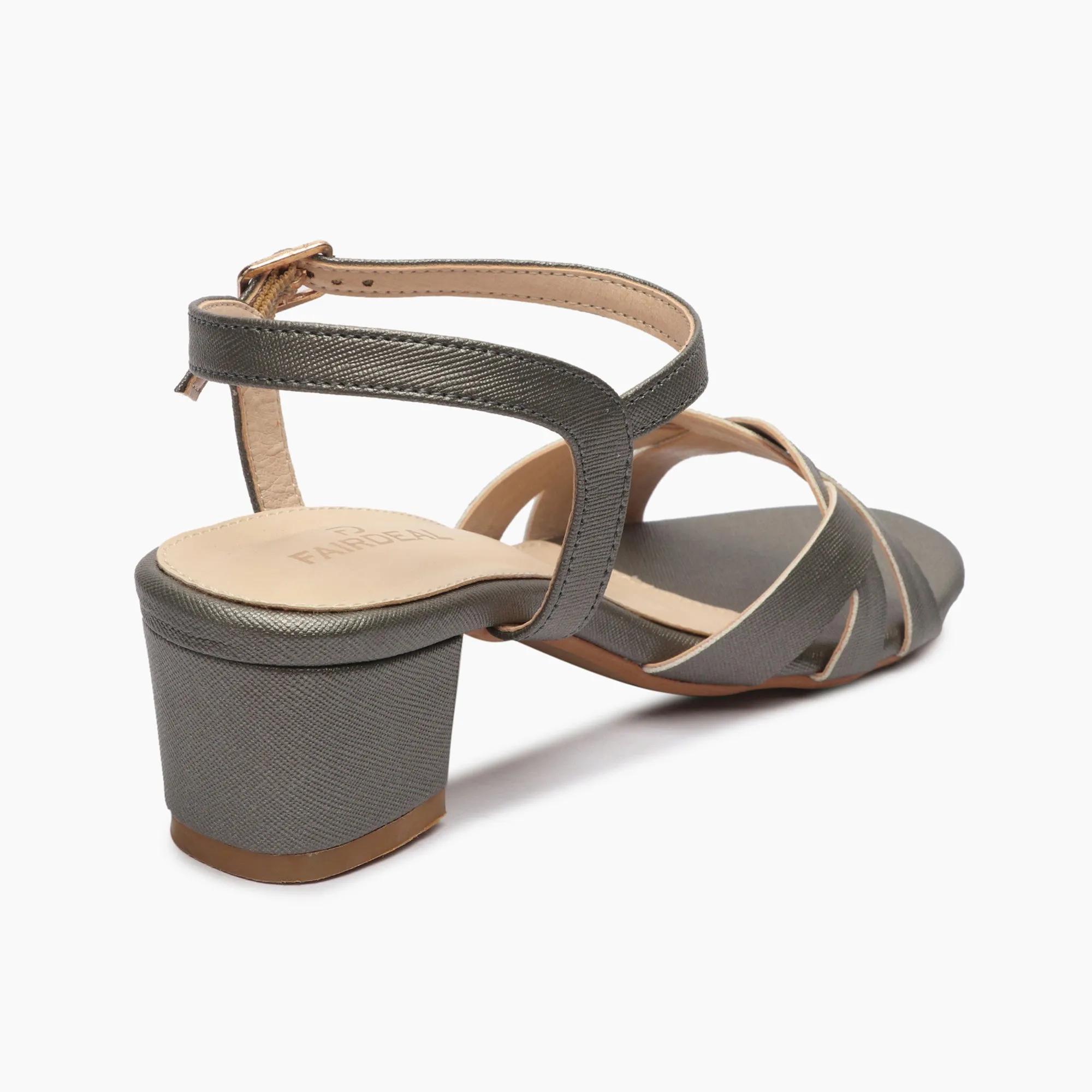 Symmetric Strap Sandals