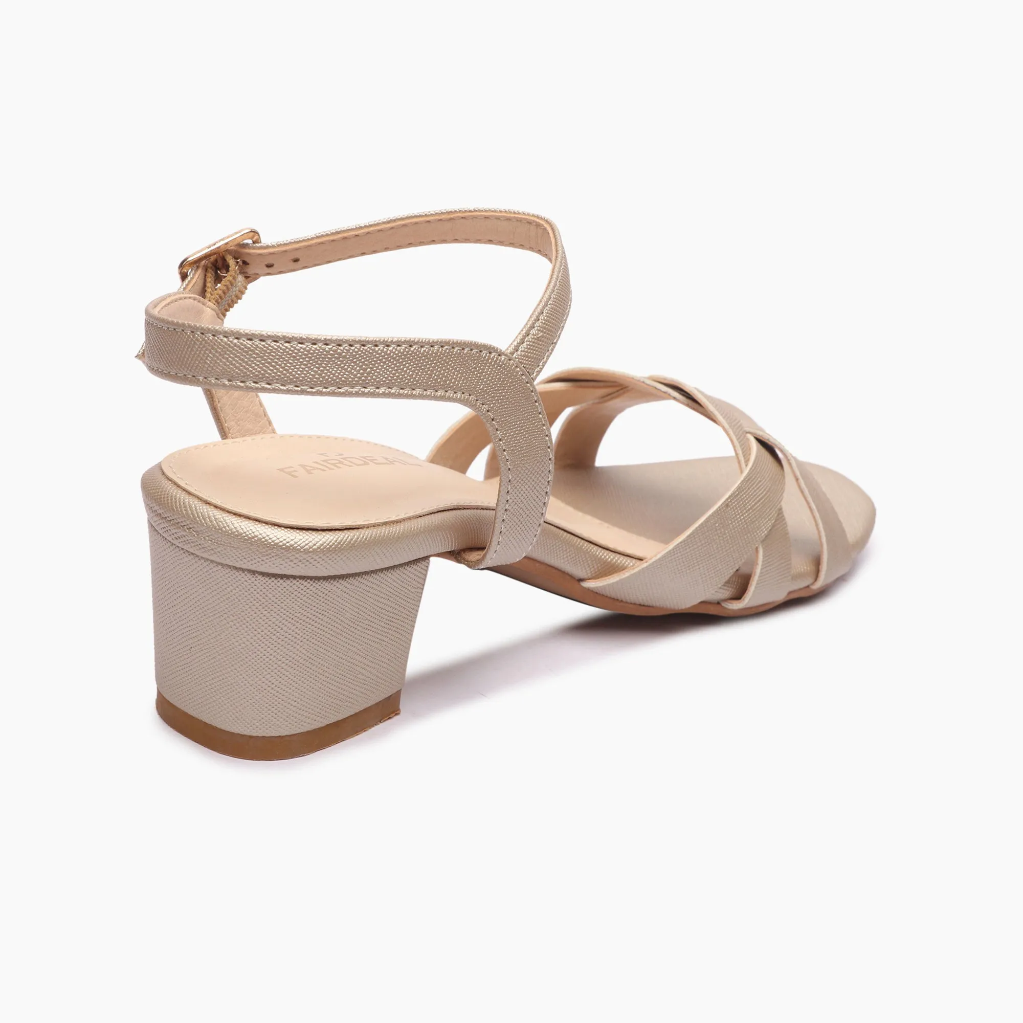 Symmetric Strap Sandals