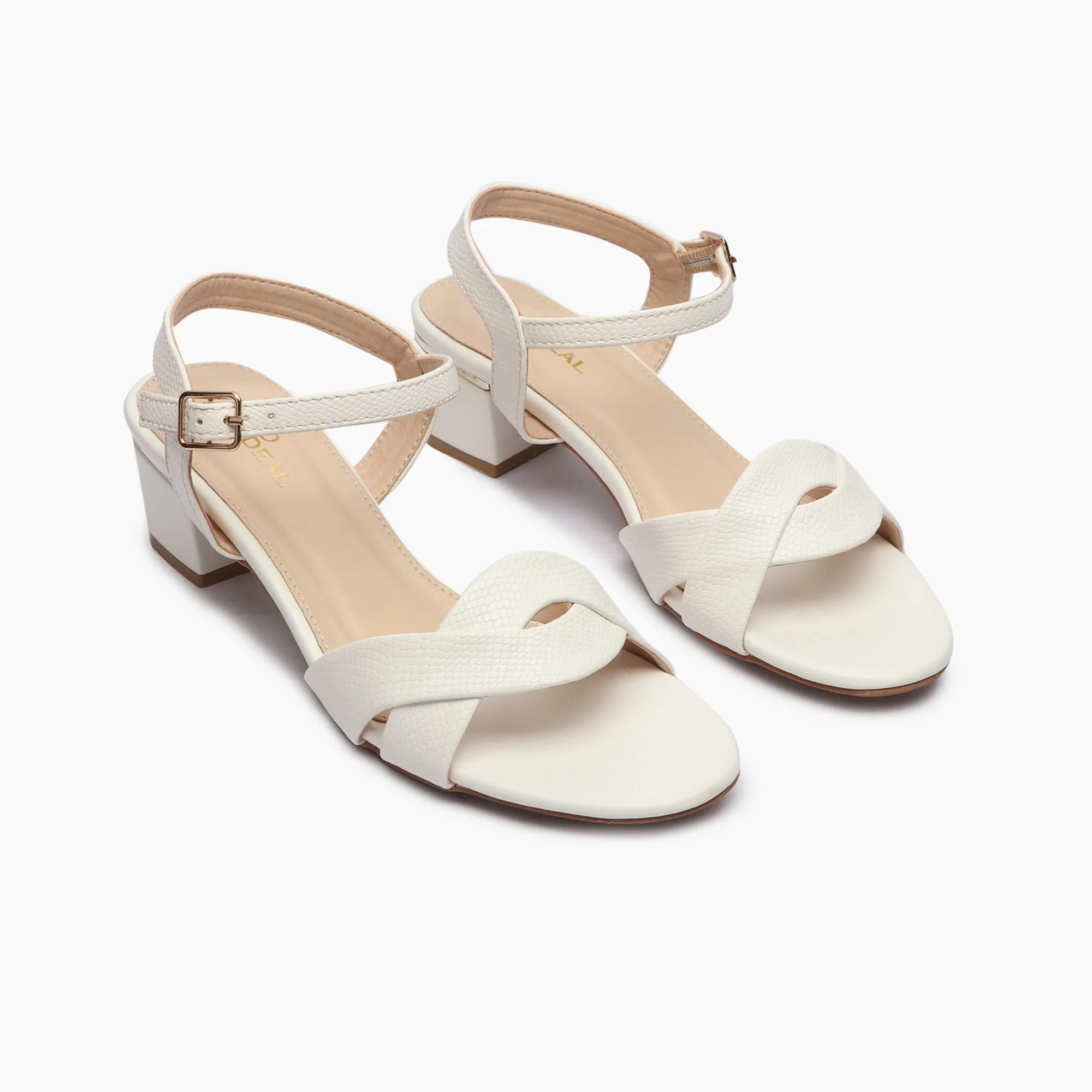 Symmetric Strap Sandals