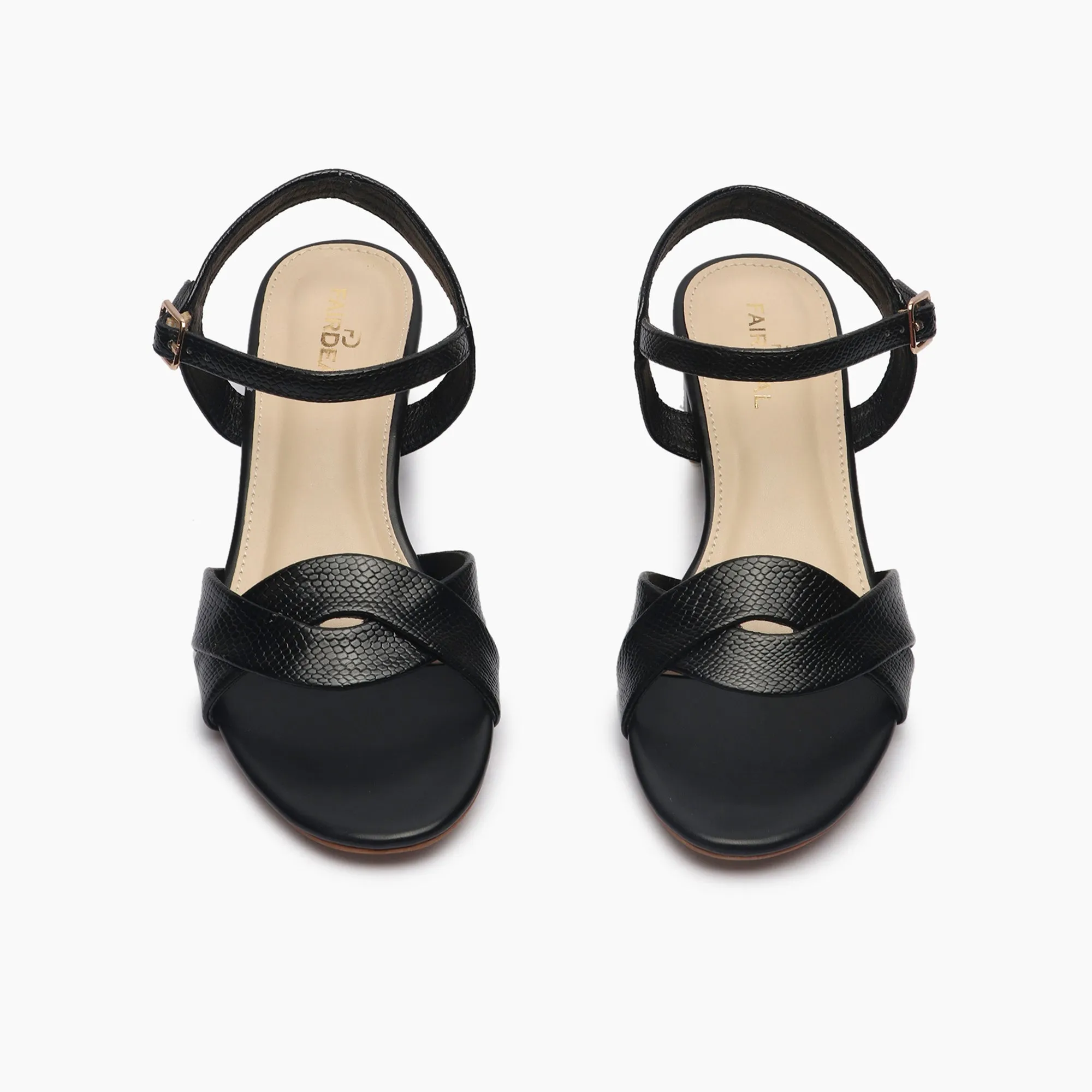Symmetric Strap Sandals