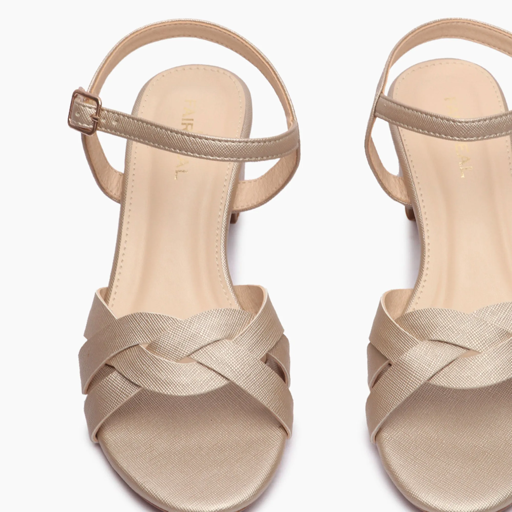 Symmetric Strap Sandals
