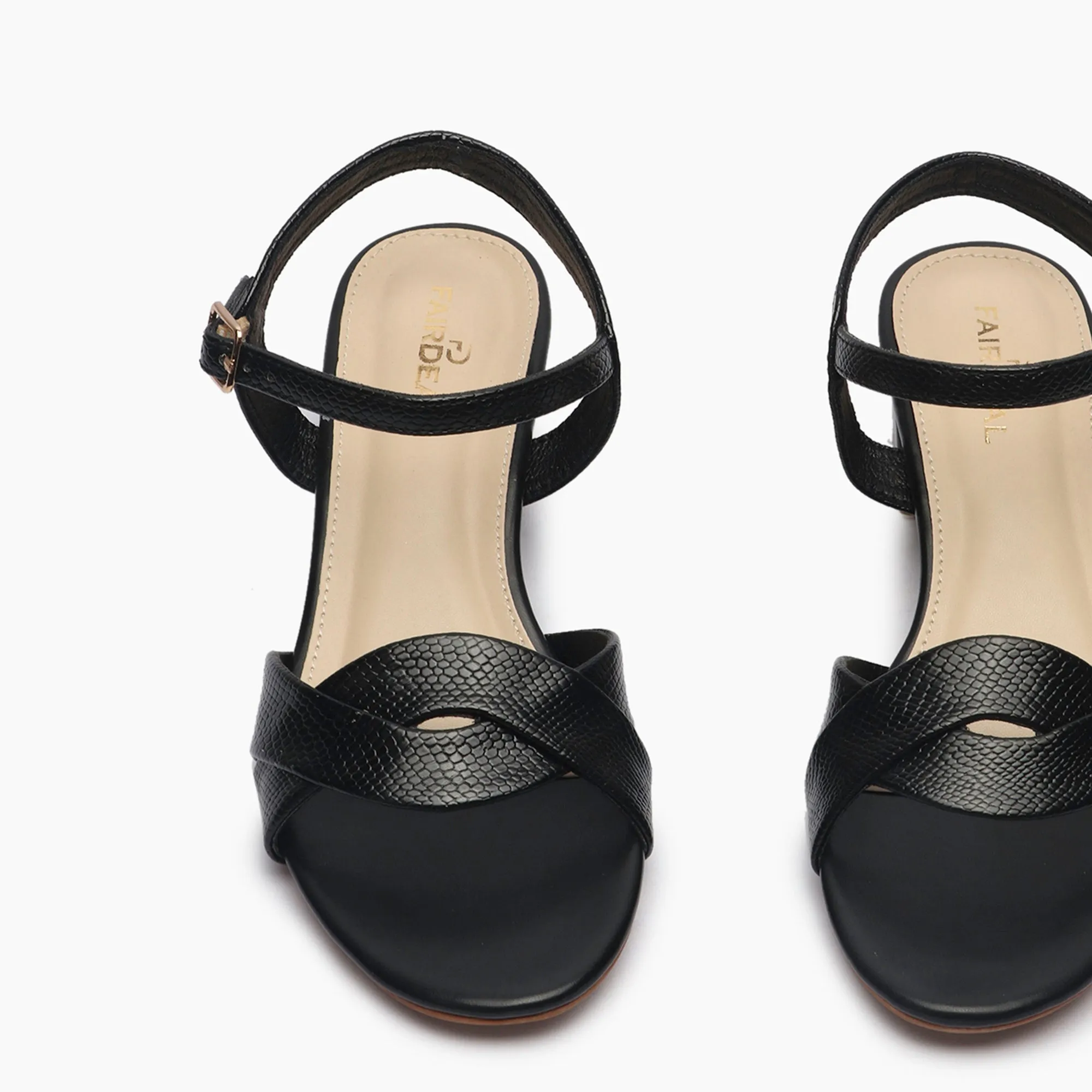 Symmetric Strap Sandals