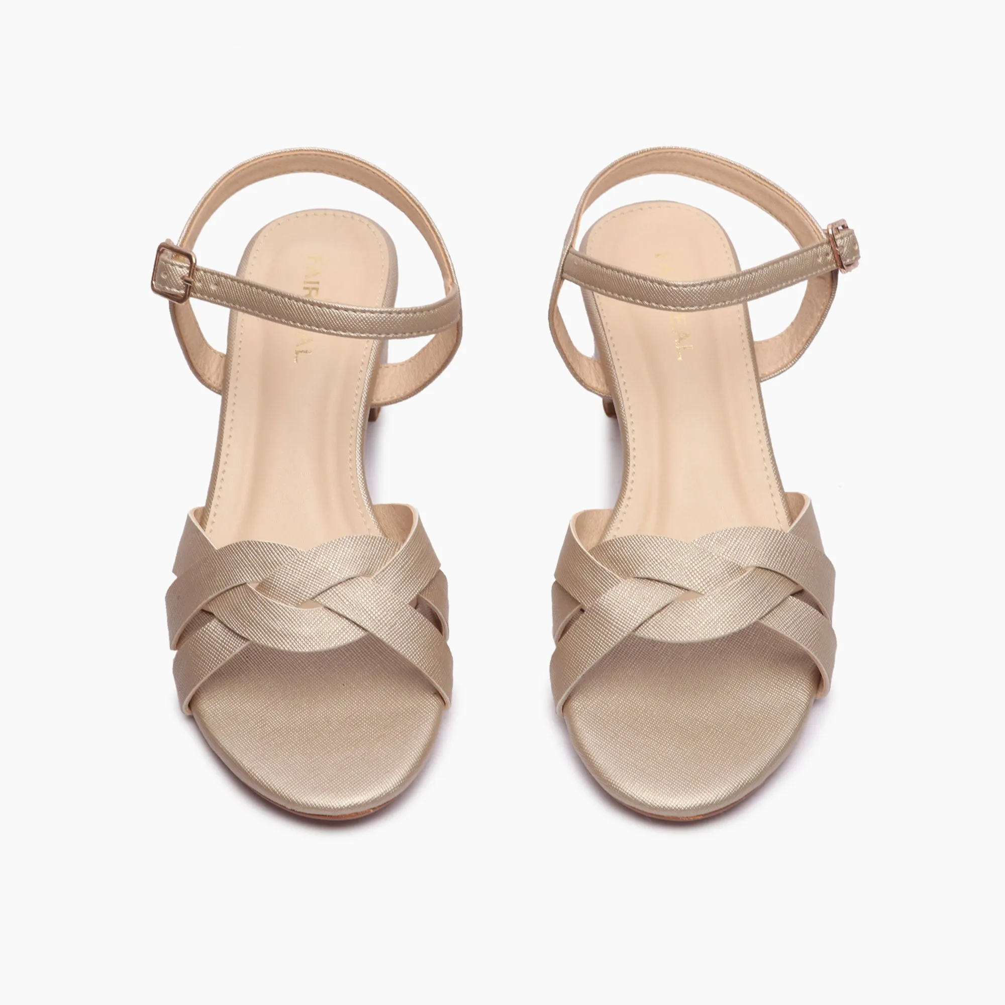 Symmetric Strap Sandals