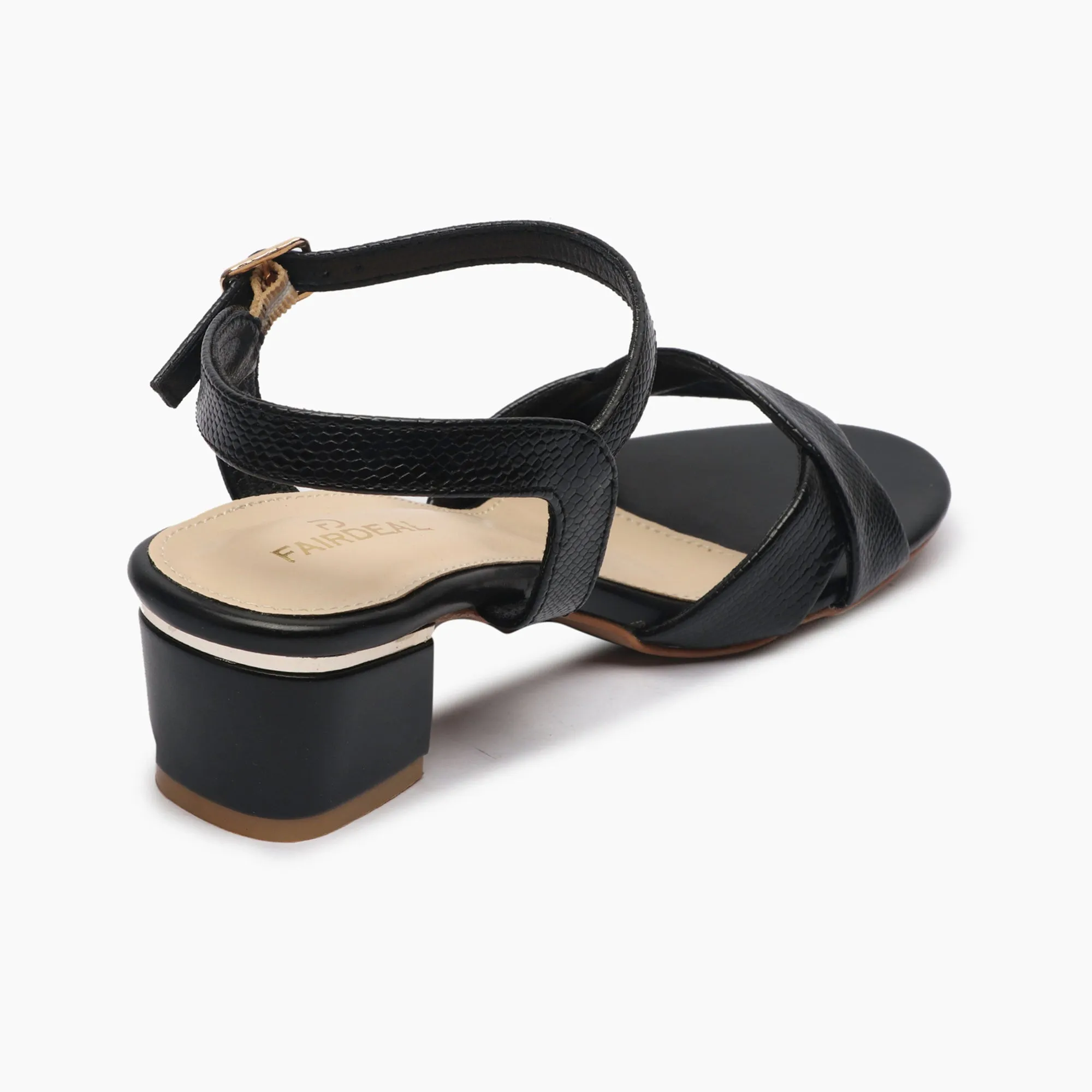 Symmetric Strap Sandals