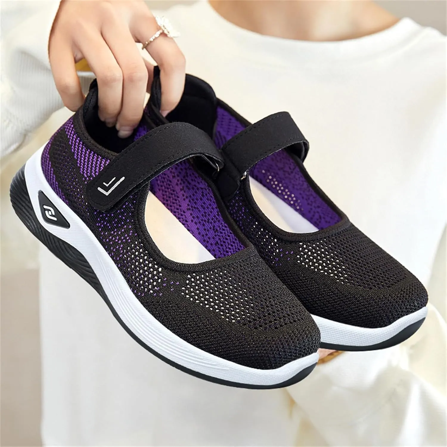 Womens White Platform Sneakers High Top Platform Shoes Fashion Canvas Casual Womens Shoes Women's Black Loafers Clearance Sneakers for Women